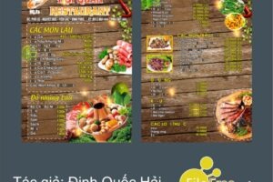 Tải file corel thiết kế menu miễn phí