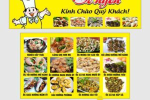 33 hình ảnh món ăn quán ốc kích thước lớn cho in ấn
