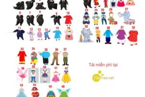 46+ CHIBI TRANG TRÍ SINH NHẬT FILE VECTOR COREL 12