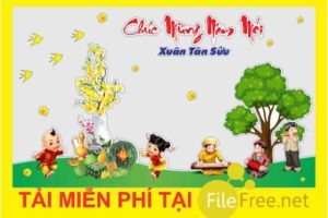 Decal trang trí cửa kính tết file corel 12 miễn phí