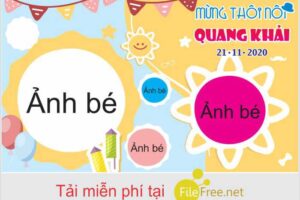 Phông sinh nhật cho bé tải miễn phí corel 12