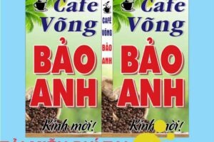 Bảng hiệu hộp đèn quán cà phê võng file corel tải miễn phí