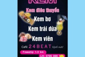 Standee kem tông màu đen file corel tải miễn phí