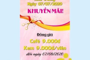 Standee khai trương file corel tải miễn phí