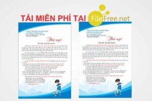 Thư ngỏ file corel “đá bóng