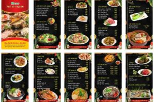 MENU QUÁN NHẬU DẠNG QUYỂN CRD