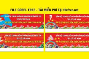 PANO HỌC TẬP LÀM VIỆC THEO HỒ CHÍ MINH VECTOR COREL 12
