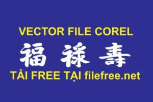 VECTOR CHỮ PHÚC LỘC THỌ CNC COREL