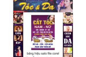 TẢI BẢNG HIỆU SALON FILE COREL FREE