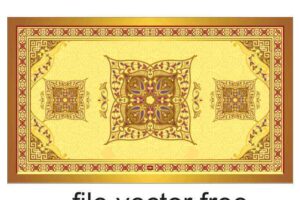 HOA VĂN THẢM VECTOR FREE COREL 12