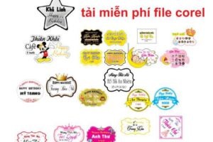 DOWNLOAD 25+ BẢNG TÊN SINH NHẬT VECTOR FREE