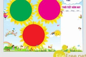 Bảng bé ngoan file corel tải miễn phí