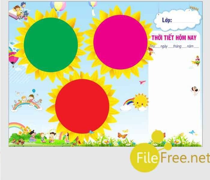 Bảng bé ngoan file corel tải miễn phí
