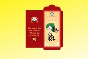 BAO LÌ XÌ TẾT PHẬT GIÁO VECTOR